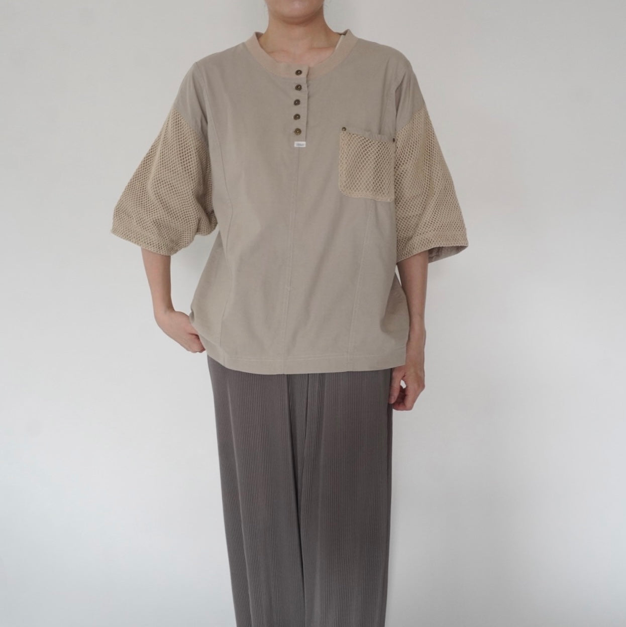90s Mesh Design Top