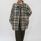 90s Plaid Light Jacket