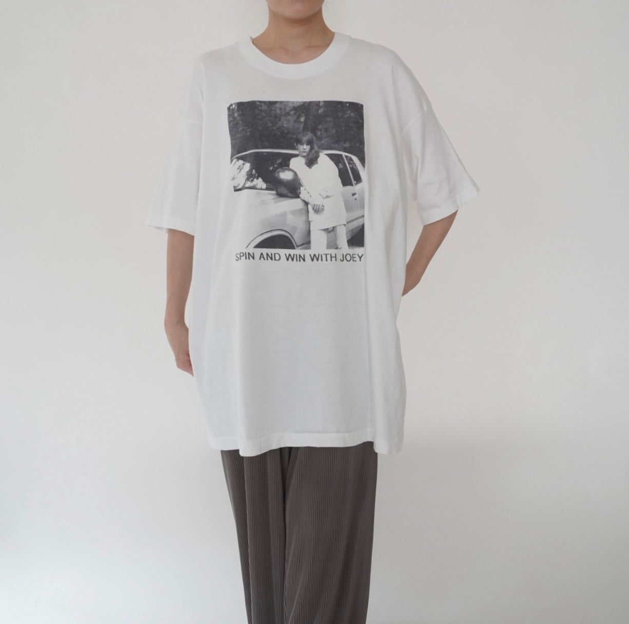 90s Photo Printed T-shirt Made in USA