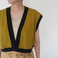 90s Cotton Vest Made in Italy Dead Stock