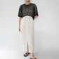 80s EURO Double Zip Design Skirt
