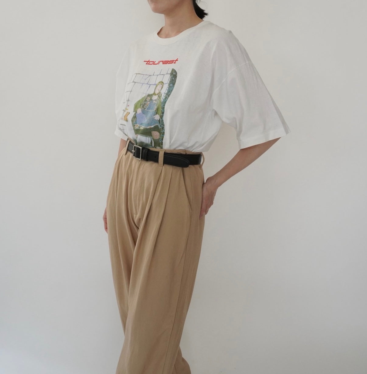 90s EURO Photo Printed T-shirt