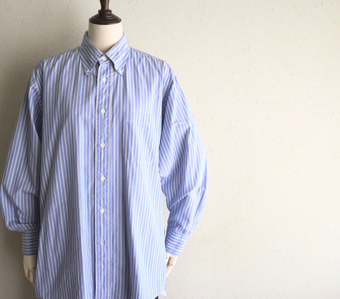 90s ”BARNEYS NEW YORK” Striped Shirt