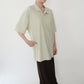 90s Light Green Ribbed Top