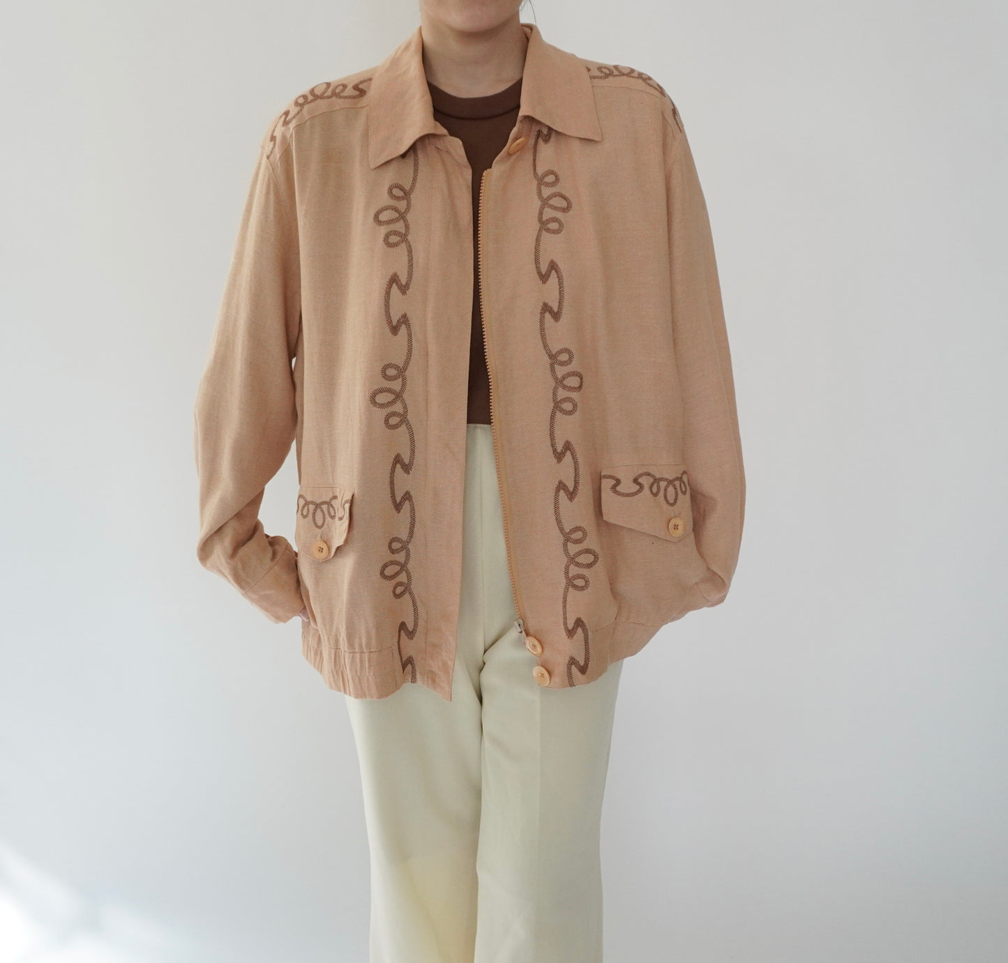 80s Stitch Design Jacket