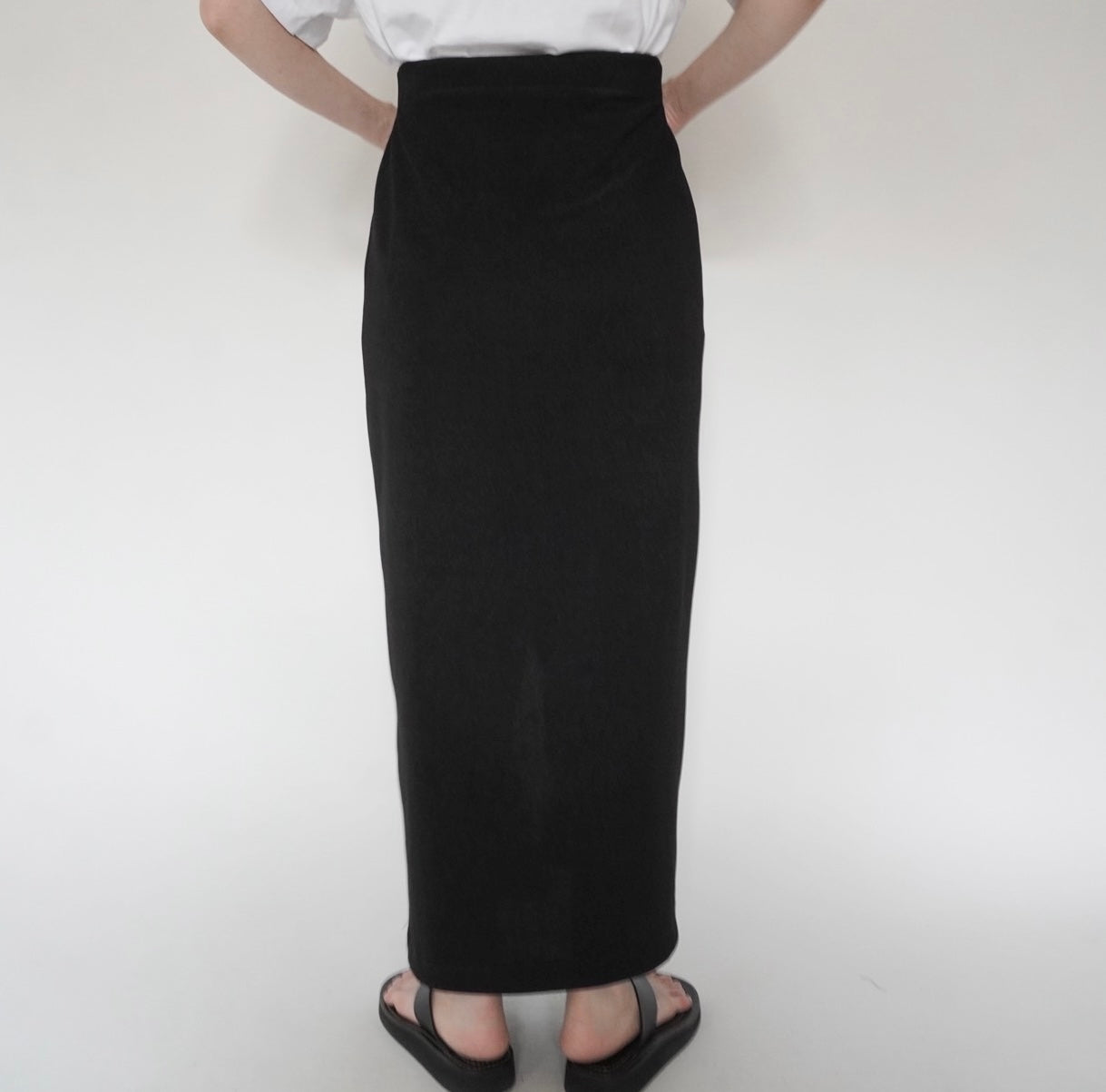 90s ZIP Design Skirt Made in USA