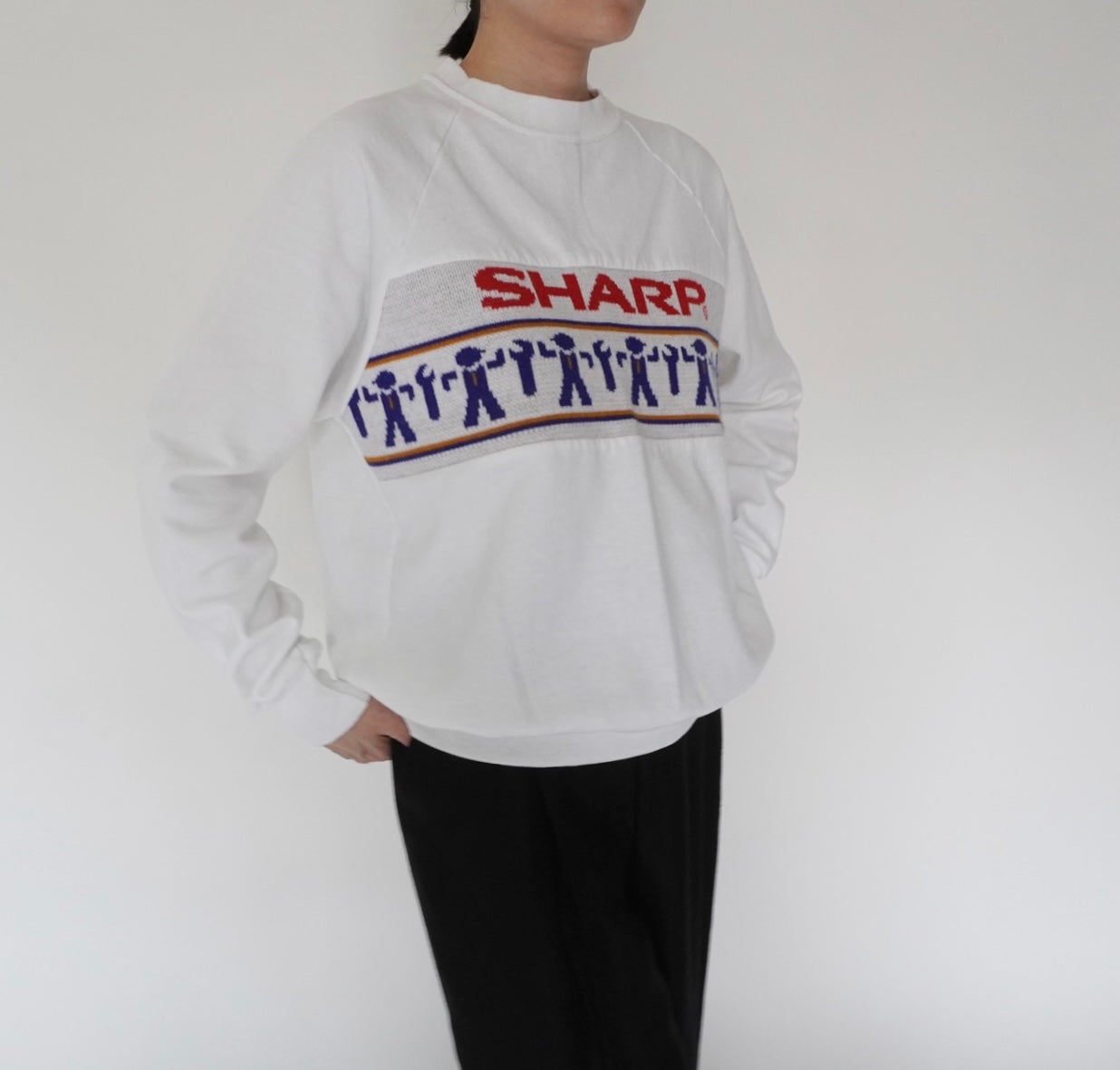 80s "SHARP" Sweater Made in USA