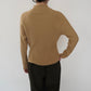 90s Zip Design Ribbed Top Made in Italy