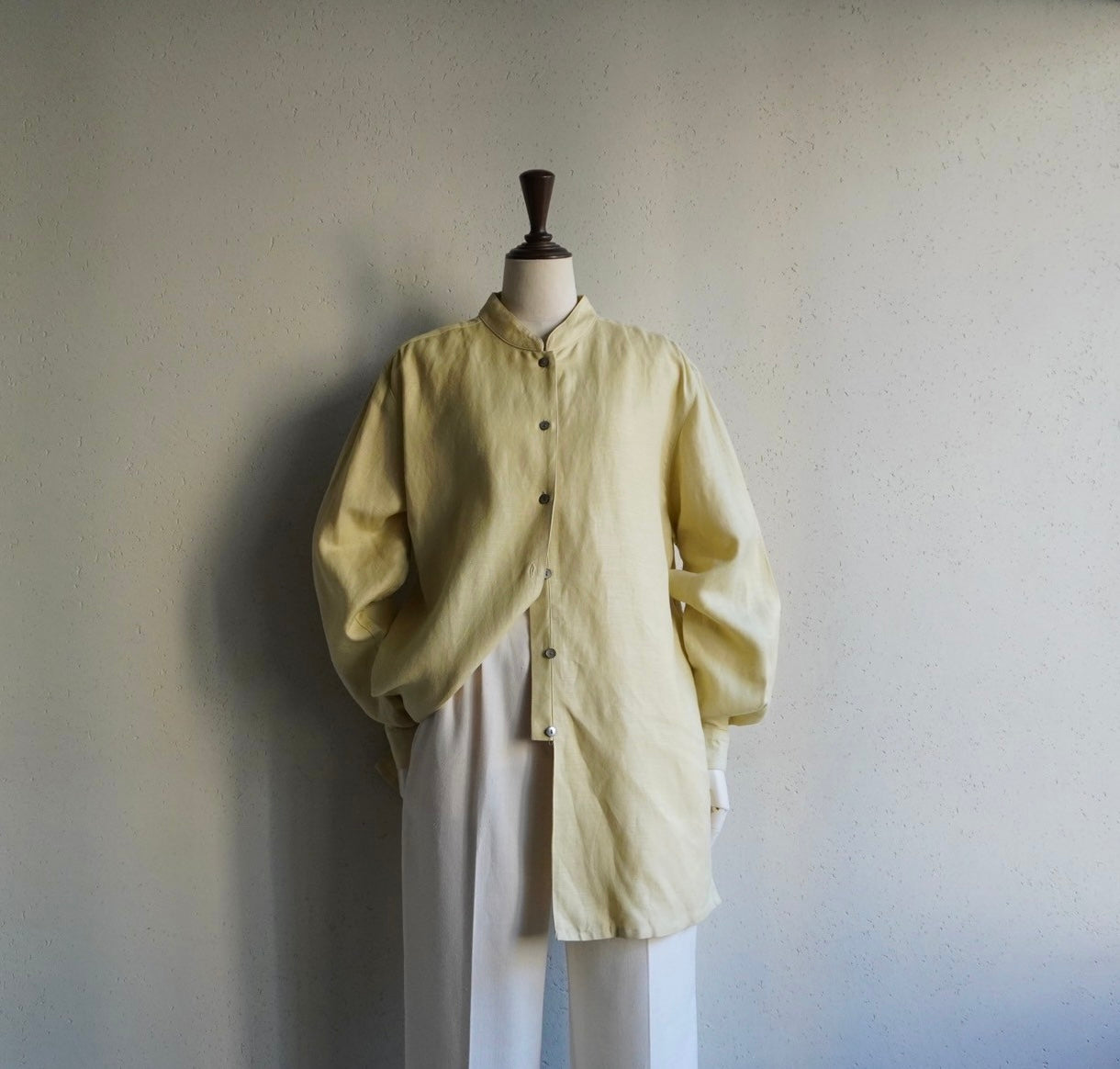 90s Design Linen Shirt