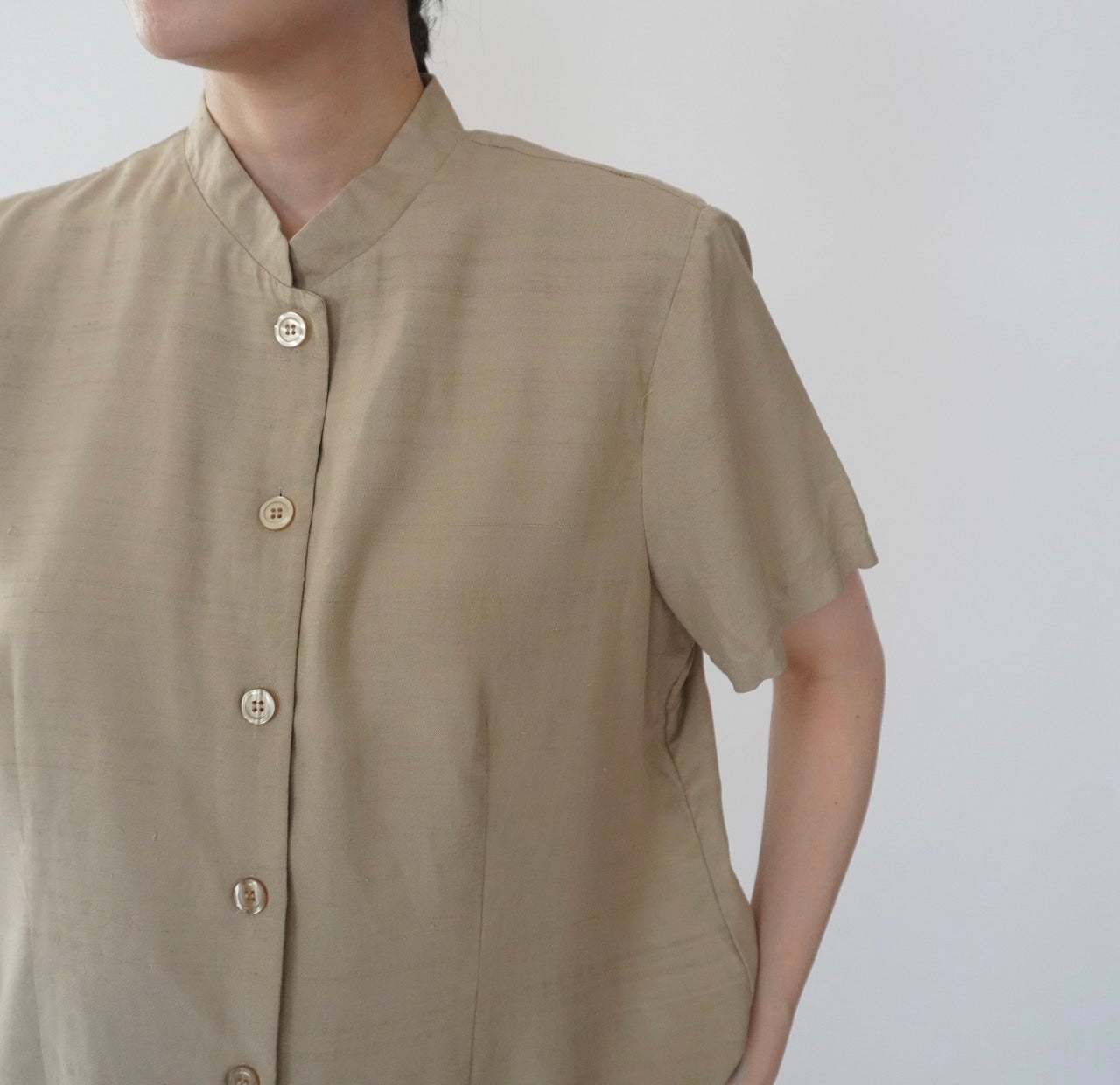 90s Silk Shirt