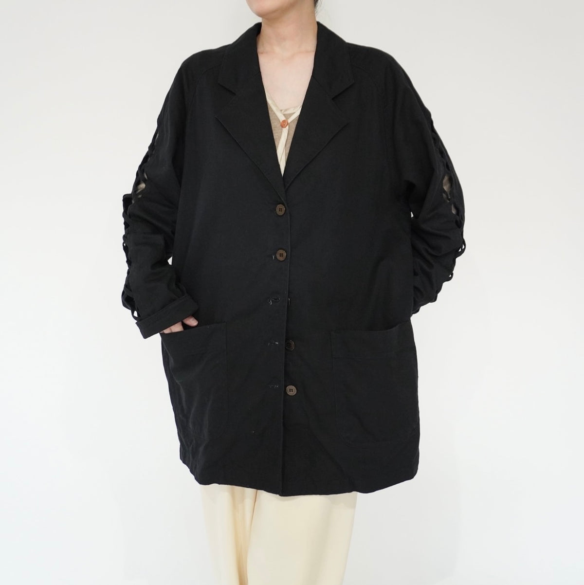 90s Design Cotton Light Jacket