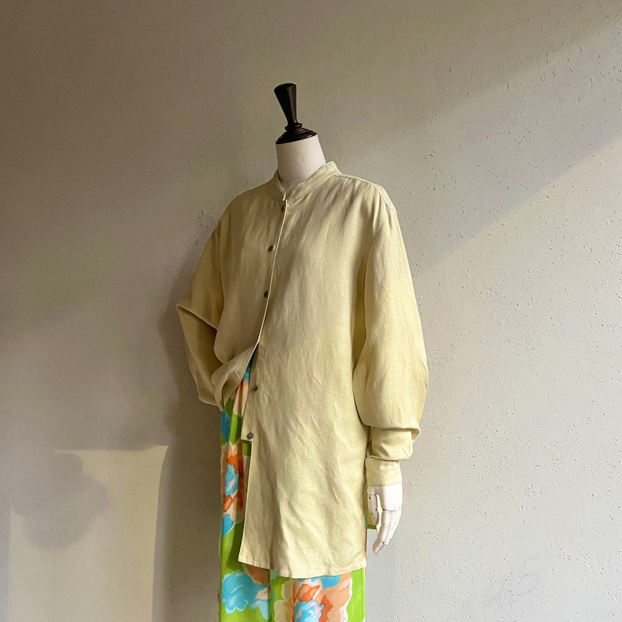 90s Design Linen Shirt