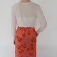 90s Light Pink Silk Top