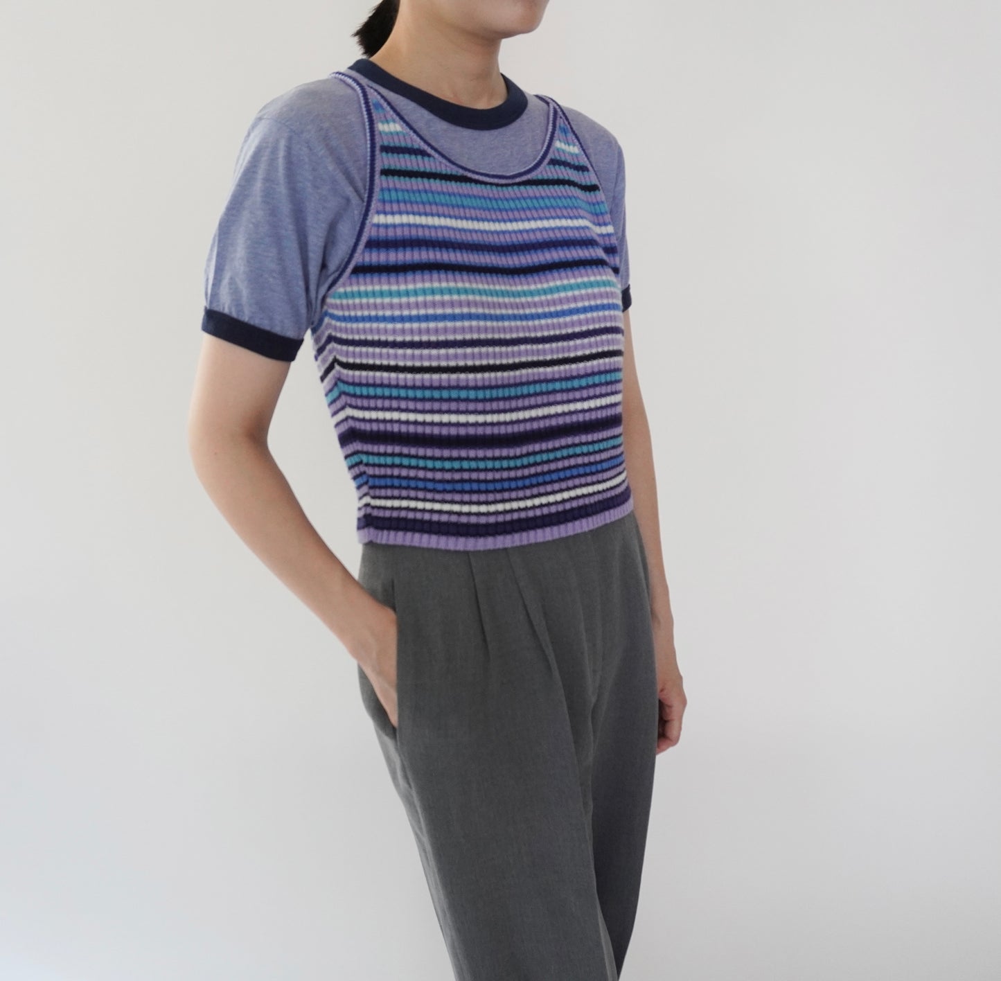 90s Striped Camisole Top