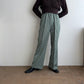 70s Green  Pattern pants