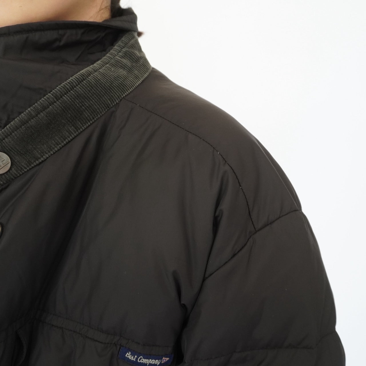 90s Black Down Jacket