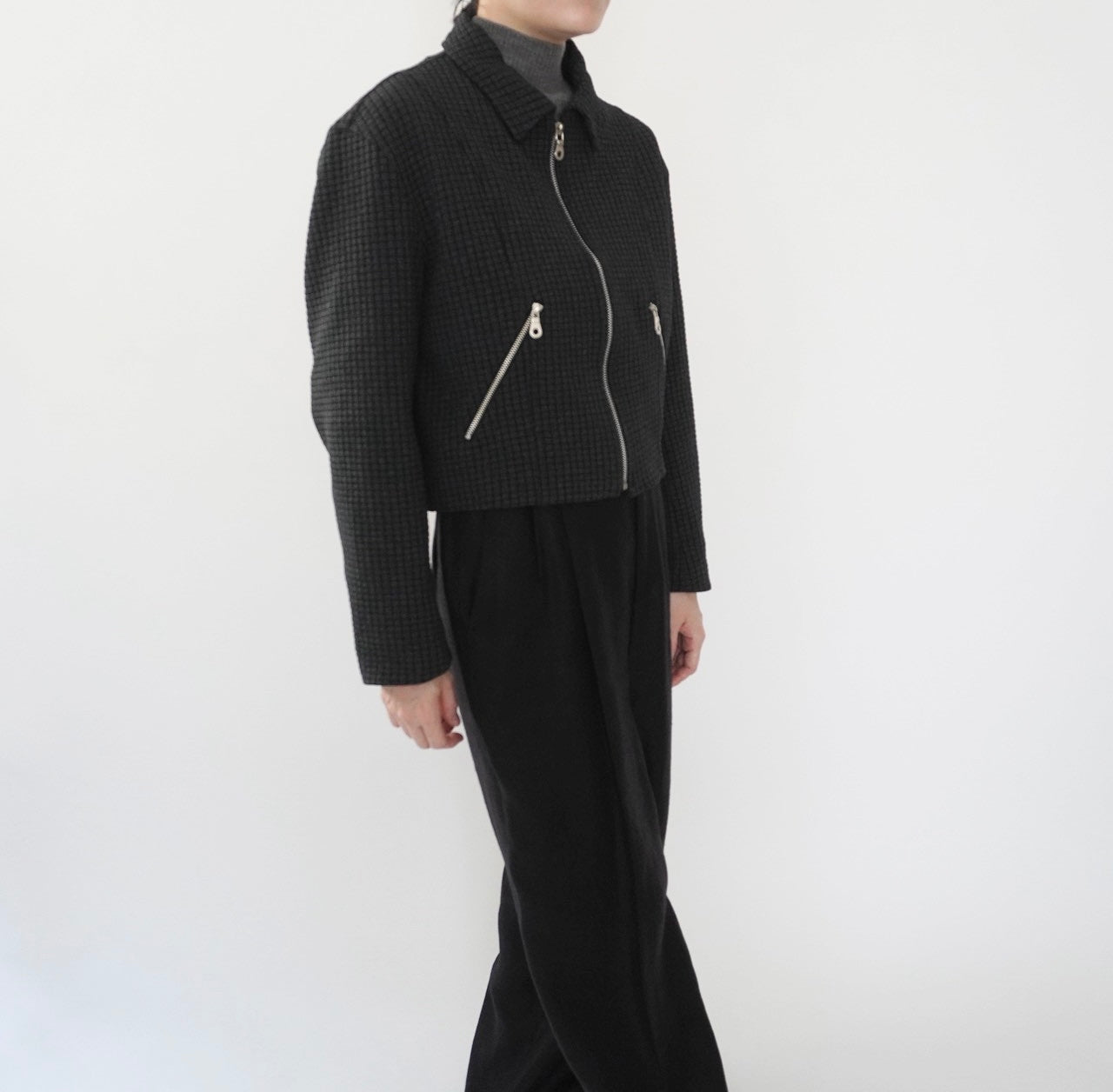 90s Design Top,Light Jacket Made in Italy