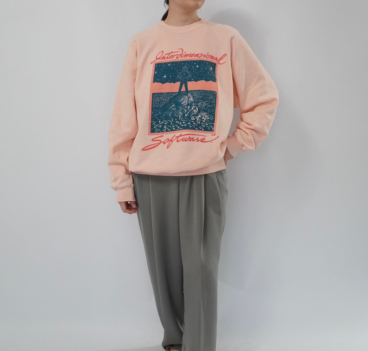 80s Printed Sweater