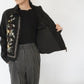 90s Embroidery Wool Jacket