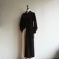 90s Brown Velor Maxi Dress Made in USA