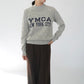 80s YMCA Printed Sweater Made in USA