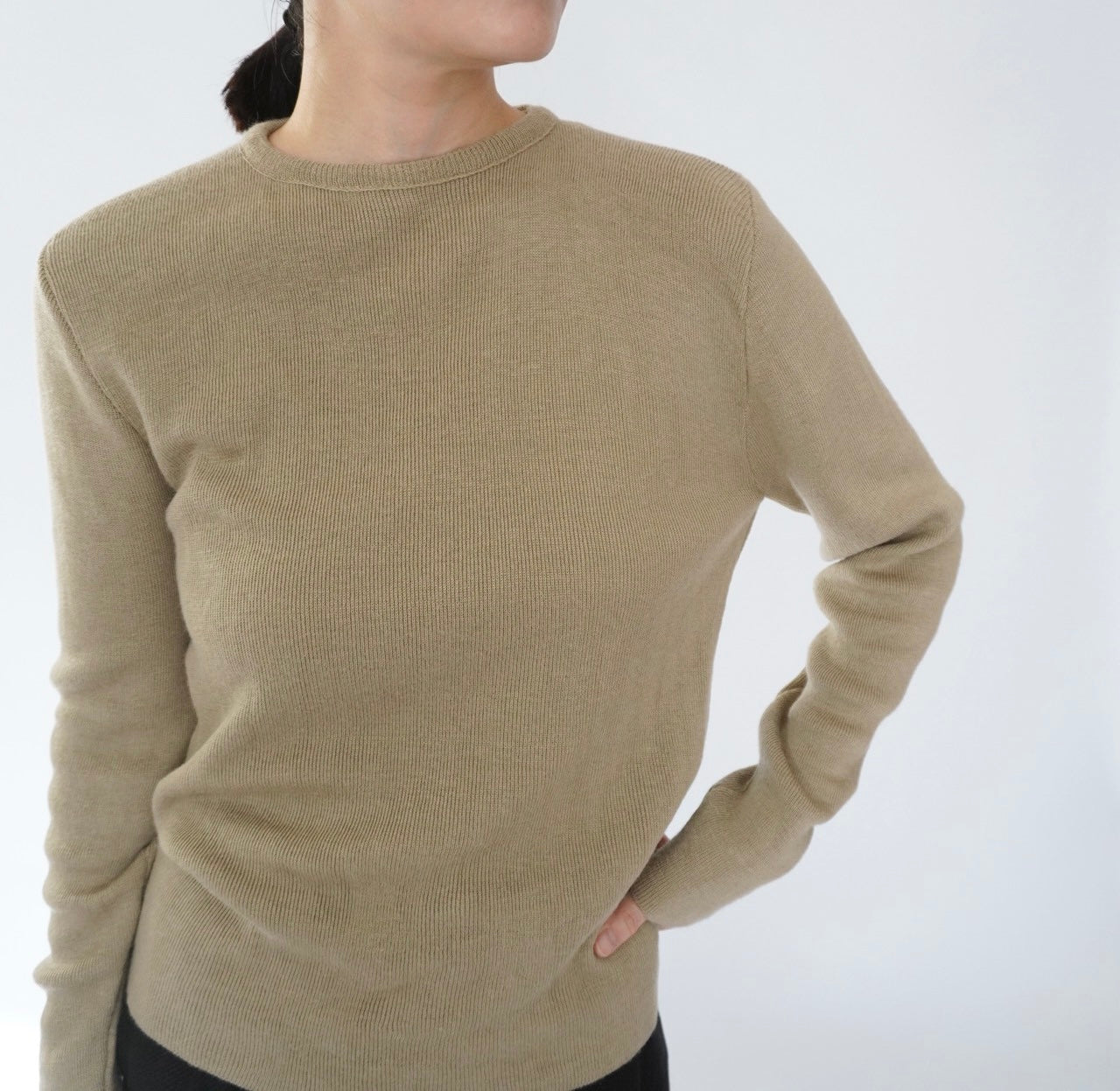 80s Beige Top