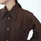 70s Brown Shirt