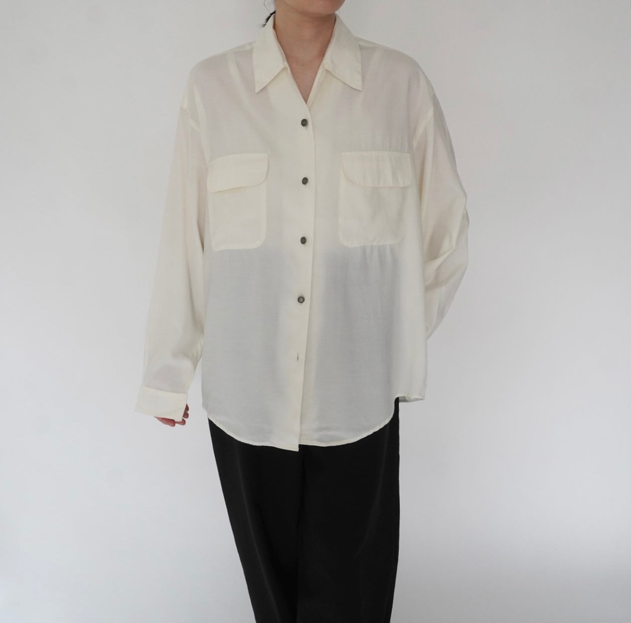 90s Ivory Shirt