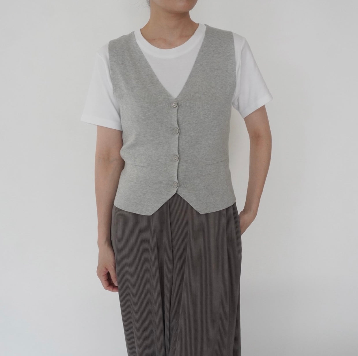 Gray Vest