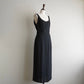 90s Slit Design Dress Made in USA