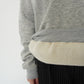 80s Hooded Sweater Made in USA Dead Stock