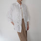 90s Linen Lace Shirt Made in Italy