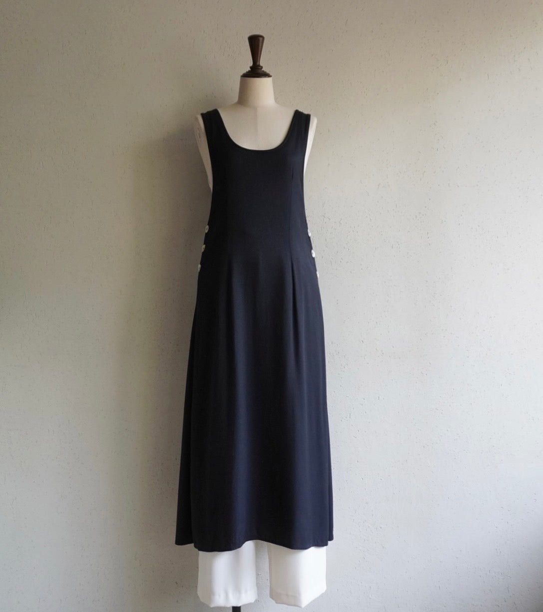 90s Sleeveless Dress Made in USA