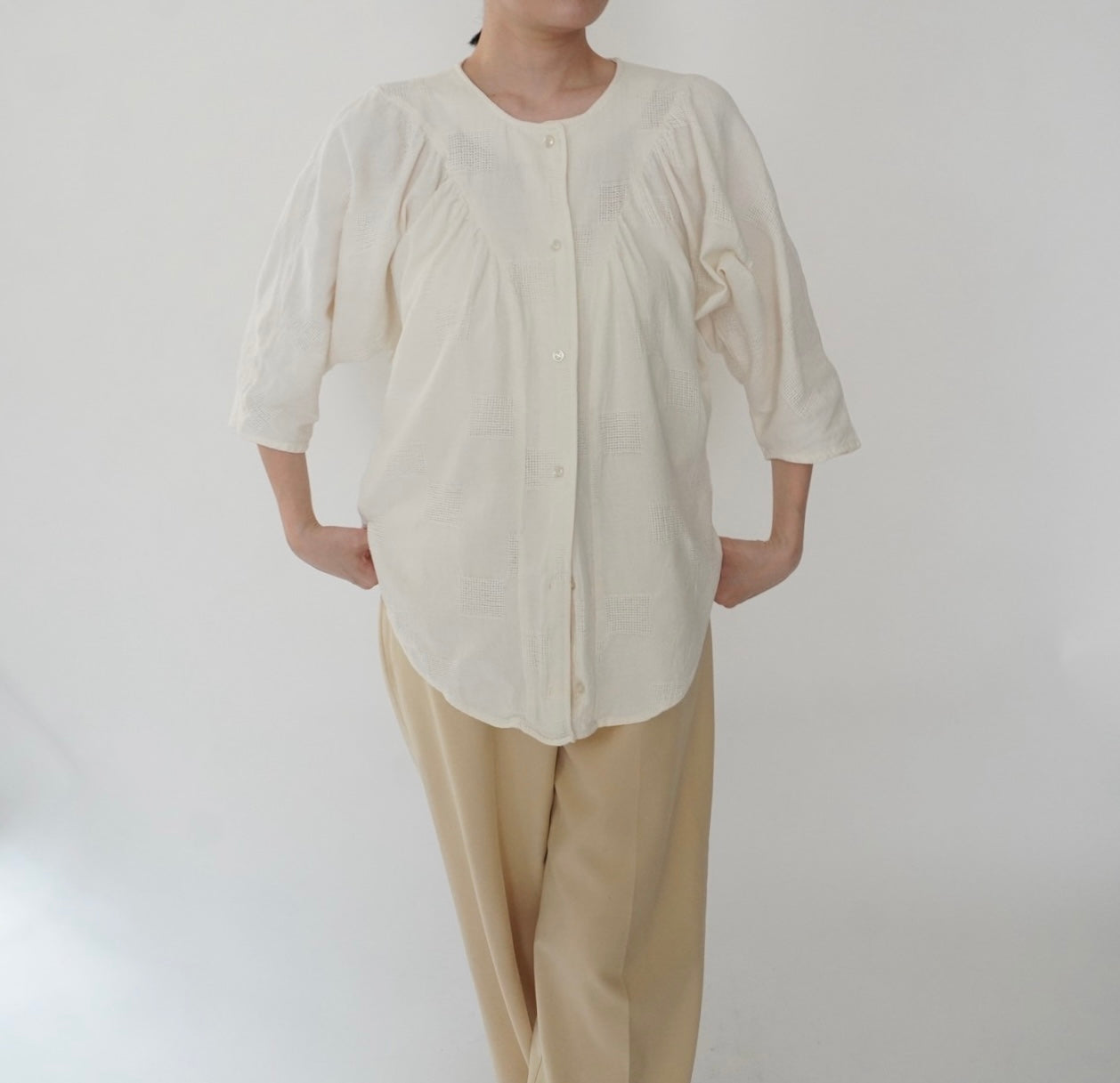 90s Cotton Blouse