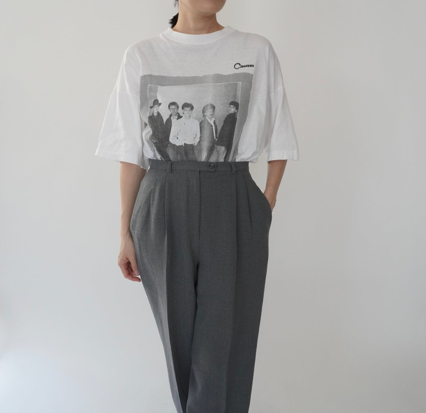 90s EURO Photo Printed T-shirt