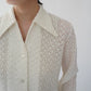 70s Lace Design Shirt