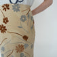 90s Floral Print Skirt Made in Italy