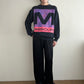 90s Printed Sweater Made in USA
