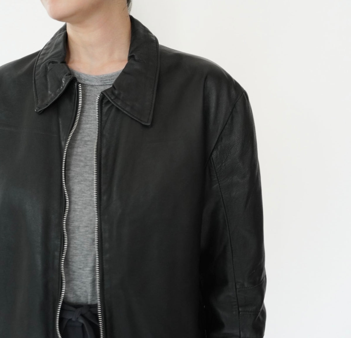 90s Leather Jacket Made in Italy