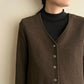 90s Brown Rayon Two-Piece Made in USA