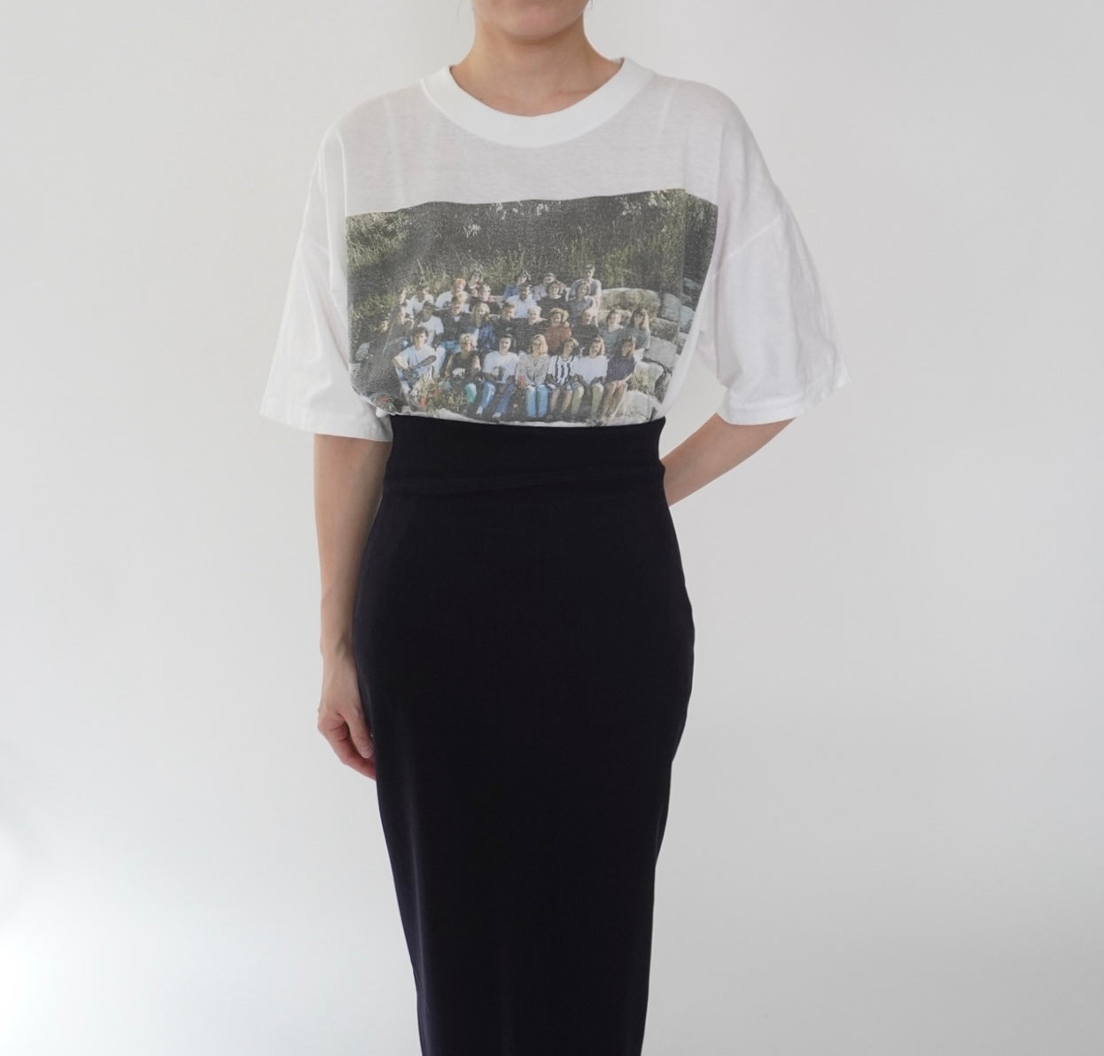 90s EURO Photo Printed T-shirt