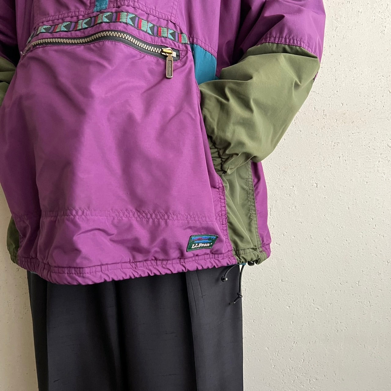 80s "L.L.Bean " Nylon Jacket Made in USA