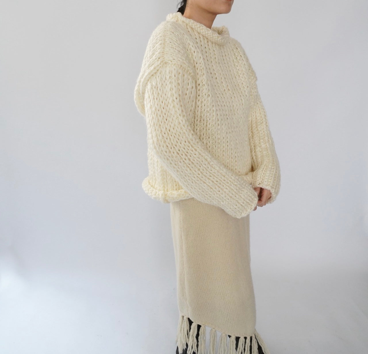 60s  Hand Made Knit