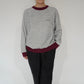 80s Two Tone Printed Sweater Made in USA