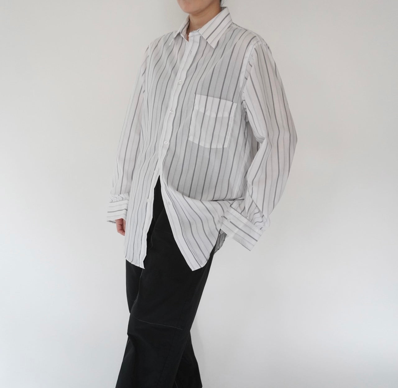 90s Striped Shirt Made in USA