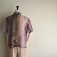 90s Printed Sheer Shirt Made in USA