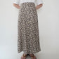 90s Floral Print Skirt Made in USA