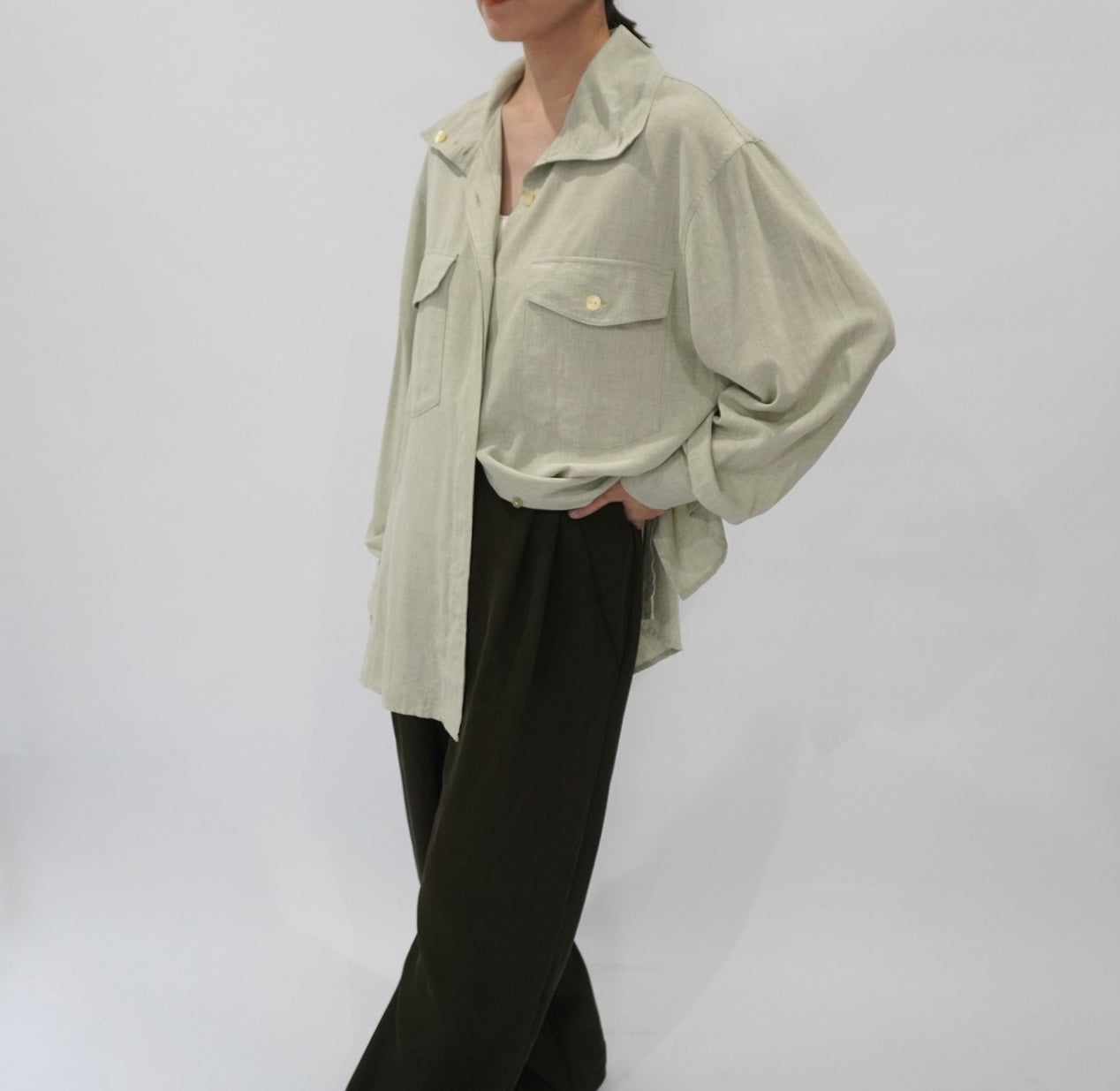 80s Design Blouse Made in  Switzerland