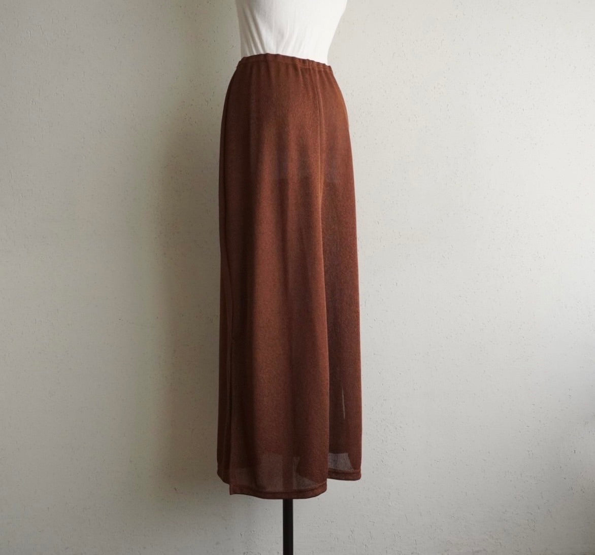 90s Brown Skirt Made in USA