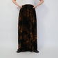 90s Velor Maxi Skirt